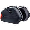 CRUIZER Coppia valigie borse laterali rigide moto + supporto montaggio