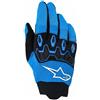 Alpinestars Full Bore V2 Guanti da motocross, blu/nero, M