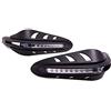 Alchemy Parts Moto Integrato LED Paramani con Indicatori Frecce per Adventure Moto Quad Atv Trike