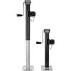 ECUTEE 2Pcs Piedini di Sostegno con Manovella 800 kg, Stabilizzatore Jack Telescopico Set di Cavalletti da 2 Pezzi per Roulotte Rimorchio di Parcheggio Altezza Regolabile 360-730mm