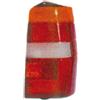 Generico Trasparente Posteriore Destro per Fiat Fiorino 87 2006, Modello Cibie', Luce Fanale Rosso e Arancione