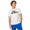 NIKE Nsw Just Do It Swoosh Maglietta White/Black XL