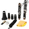 Generic Clarinetto in Bachelite con Tono B Discendente a 17 Tasti per Prestazioni Audio Fluide Nelle Bande Musicali