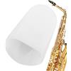 Generico Cuscinetti per bocchino per sassofono, toppe per sax contralto | Tappo per bocchino in silicone per sassofono,Protezione della copertura del cappuccio del bocchino in silicone per clarinetto sassofono