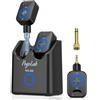 POGOLAB POLOLAB 5.8GHz Sistema Wireless per Chitarra, Trasmettitore e Ricevitore per Basso Elettrico con Custodia di Ricarica, 6 Canali, Latenza <4.6ms, Portata 30m