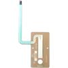 Generic 1 pezzo sensore a foglio per hi-hat batteria Roland, parte del circuito, compatibile con TD-4 9 11 15 17, per Roland FD-8 TD-1