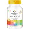 WARNKE VITALSTOFFE Vitamina K2 MK7 100 mcg (Menachinone naturale MK-7) - 100 capsule pure | Warnke Vitalstoffe - Qualità da farmacia tedesca