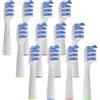 KongKay 12 testine di ricambio Tri-Zone compatibili con spazzolini elettrici Oralb, testine EB30 per Oralb Trizone, Gentle Everyday Clean