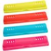 topolenashop Set 4 Dispenser Pellicola Alimentare con Lama Integrata - Taglia Pellicola Trasparente e Alluminio, Porta Rotolo Cucina Senza BPA, Compatti Salvaspazio, Colori Assortiti 11592