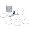 DARENYI 20 Pezzi Specchio da Parete 6cm Vetro Specchio Rotondo Specchio Adesivo da Parete Specchi Decorativi da Parete per Soggiorno da Letto Sfondo Decorazione Della