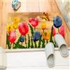 ROCKY&CHAO Set da annodare, per bambini e adulti, 60 x 40 cm (tulipano)