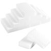 Flintronic 10 Pezzi Spugna Magica per la Pulizia, Spugne Abrasive Bianche Pulizia 3X Più Forte per uso Generale, Tamponi in Schiuma per la Pulizia Cucina, Bagno e Scarpe,10x6x2cm