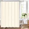 LUKDUNG - Tenda da bagno 180 x 200 cm, tenda da doccia lavabile in poliestere, antimuffa per il bagno, tenda per vasca e doccia, impermeabile, lavabile, con 12 ganci per tenda da doccia