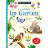 Usborne Minis Naturführer: Im Garten: Pflanzen und Tiere im Garten entdecken, mit 60 Stickern - Bestimmungsbüchlein für Kinder ab 6 Jahren
