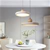JOJOM Nord Europa Lampadario a sospensione moderno Wabi-Sabi Lampada a sospensione in travertino giallo Pietra naturale Altezza Regolabile camera da Letto Sala da Pranzo Soggiorno Cucina(A40)