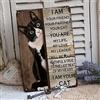 Ensound Targa in metallo vintage con gatto smoking - I Am Your Friend Your Companion Your Cat You Are My Life - Decorazione da parete per la stanza dei gatti - 30 x 20 cm, targa retrò per bagno e camera da