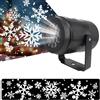 Bewinner Proiettore di Fiocchi di Neve di Natale, Proiettore di Luce a LED Girevole per Interni per Esterni, Luci Colorate Decorazioni Natalizie Ad Alta Definizione Illuminazione per