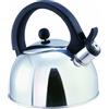 Tescoma 675517 Perfecta Bollitore con Coperchio, Acciaio Inossidabile, Argento/Nero, 1.75 l, 1 Pezzo