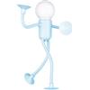 Generico Lampada Notturna per Neonato con Braccio Flessibile - Luci della Notte Regolabile con Luce Calda | Ricaricabile USB, Controllo Tattile | Ideale per Camera dei Bambini, Comodino e Scrivania