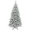 MAURY'S IL NUMERO UNO DEL RISPARMIO Maury's Albero di Natale Roccaraso Innevato 210h cm- Sintetico, Rami 944, Folto, Realistico, Montaggio Rapido, Supporto Metallico, Decorazione Natalizia, Inodore, Atossico, Stabile - Artificiale