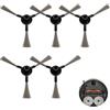 AYHYHLJZJ 5 spazzole laterali compatibili con accessori Dreame X30 Ultra/L10s Pro Ultra Heat, spazzola laterale di ricambio compatibile con Dreame L10s Ultra Gen 2/Mova E30 Ultra/L40 Ultra AE Robot