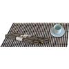 CUCUBA Set di 4 Tovagliette All'Americana di Bamboo Bambù 30 x 40 cm Marrone/Beige