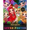 HACHETTE JEUN. Livre Poster Rainbow High: Avec 8 posters inclus