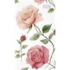 Alpha Edition - Miniplaner Style Rosenblüten 2026 - Agenda tascabile 9×15 cm, pianificatore settimanale con 64 pagine, 1 settimana per pagina, agenda tascabile compatta con vista annuale e
