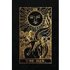 CREATESPACE The Sun: 120 College Ruled Lined Pages, The Sun Tarot Card Notebook - Black and Gold - Journal, Diary, Sketchbook (Tarot Card Notebooks)