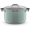 WMF Fusiontec Mineral Pro, Kochtopf mit Deckel, 24 cm, Eucalyptus Haze 3201114169 4000530760654