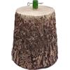 Shop SoftAir Base Tronco Albero di Natale, Marrone Rustico, 36 cm Altezza x 30 cm Diametro, Design Realistico, Supporto Stabile per Alberi