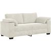 vidaXL Divano Divanetto Crema 140 cm in Velluto, divanetto, Divano, Divano, Divano a 2 posti, Divano, Divano a incandato, Divano Imbottito
