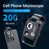 APEXEL Digital 200X lente per microscopio con CPL Mobile LED Guide Light Lamp Micro Pocket SuperMacro Lens per iPhone Samsung phones
