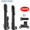 NONE Pompa per bicicletta portatile Mini manometro per aria pompa per Mountain Bike valvola AV/FV per esterni MTB gonfiatore per bici