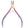 NONE Tronchesino Colorato per Cuticole 1 Pezzo, Forbici Colorate, Pinza Rimuovi Pelle Morta, Strumento per Nail Art per Salone di Bellezza