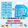 NONE 10-30 pz Macchina Per Bolle Supplemento Liquido Colorato Bolle Concentrate Granuli 10 pz ≈ 1000 ml Pistola A Bolle Supplemento Granuli