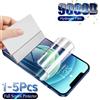 NONE 1-5 pezzi pellicola idrogel a copertura totale per iPhone 13 12 11 14 15 16 Pro Max protezione schermo per iPhone 16 PRO XR XS MAX 15 Plus