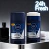 NONE Stick deodorante da uomo, resistente al sudore, a lunga durata, asciutto, profumato, rimuove l'odore ascellare, stick rinfrescante