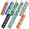 Bandai Portachiavi Ricamati Manga, Ciondoli per Chiavi, Etichette per Chiavi, Simpatici Anelli Portachiavi a Cartone Animato per Borse e Auto, Regali da Collezione per Appassionati di Anime, Accessori