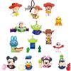 Disney Personaggi dei cartoni animati Disney in mattoncini da costruzione: Spaceman, Alien, Woody, Paperino - Miniature da assemblare, regali di compleanno