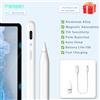 metapen Penna Stilo Metapen A8 per Apple Pencil 2018-2026 con Rilevamento Inclinazione e Rifiuto del Palmo per iPad 11 A16 Pro 12.9 M4 Mini 6