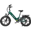 NONE Bicicletta elettrica Maxtron Camel, 500W, batteria 48V18AH, autonomia 50-60 km a 40 km/h, pneumatici 20 pollici x 4.0, sospensioni complete, bicicletta elettrica per tutti i terreni