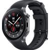 OnePlus Versione globale dell'orologio smart OnePlus Watch 2 con display AMOLED da 1,43 pollici, processore Snapdragon W5 Gen 1, GPS a doppia frequenza, Wear OS 4 e NFC