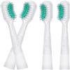 NONE Testine di Ricambio per Spazzolino Elettrico Oral B, Compatibili con la Funzione Oscillazione e Vibrazione, Testina Precision Clean per Pro 100/500