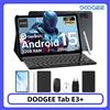 DOOGEE Tab E3+ Tablet 32GB 256GB Display 2K da 12 pollici Android 15 Helio G100 Batteria da 8800mAh Gemini AI Smart Pad Tablet PC