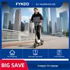 Fynzo Monopattino Elettrico NFC Fynzo T11, Motore Singolo da 1100W, Autonomia Massima 60 km, IP54, Carico Massimo 130 kg, Freni E-ABS + Freni a Disco Anteriori e Posteriori, Batteria 15.6Ah/48V, Pneumatici