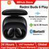 Xiaomi Redmi Buds 6 Play Auricolari Bluetooth Wireless, Controllo Touch, Riduzione del Rumore AI, 5 Modalità EQ, BT5.4