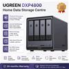 NONE UGREEN DXP4800 NAS Intel N100, Storage di Rete a 4 Bay, 8GB DDR5, Porta 2.5GbE, Enclosure Senza Dischi per Centro Dati Domestico