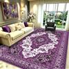 WUTONG Viola Tappeto Salotto Lavabile in Lavatrice 200x300 cm,Tappeto Vintage Persiano Antiscivolo,Tappeti a Pelo Corto Soffice per Grande Soggiorno,Salone Elegante e Villa