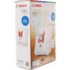BOSCH - Confezione di 4 sacchetti tipo G (166350-44328) per aspirapolvere 00576334,17000940
